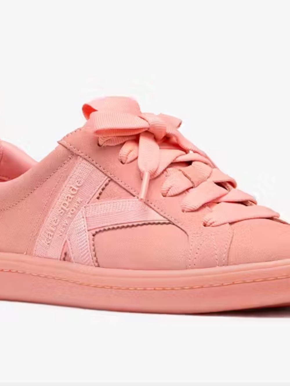 NWT KATE SPADE COURT SNEAKERS COLOR SETTING SUN SIZE 7